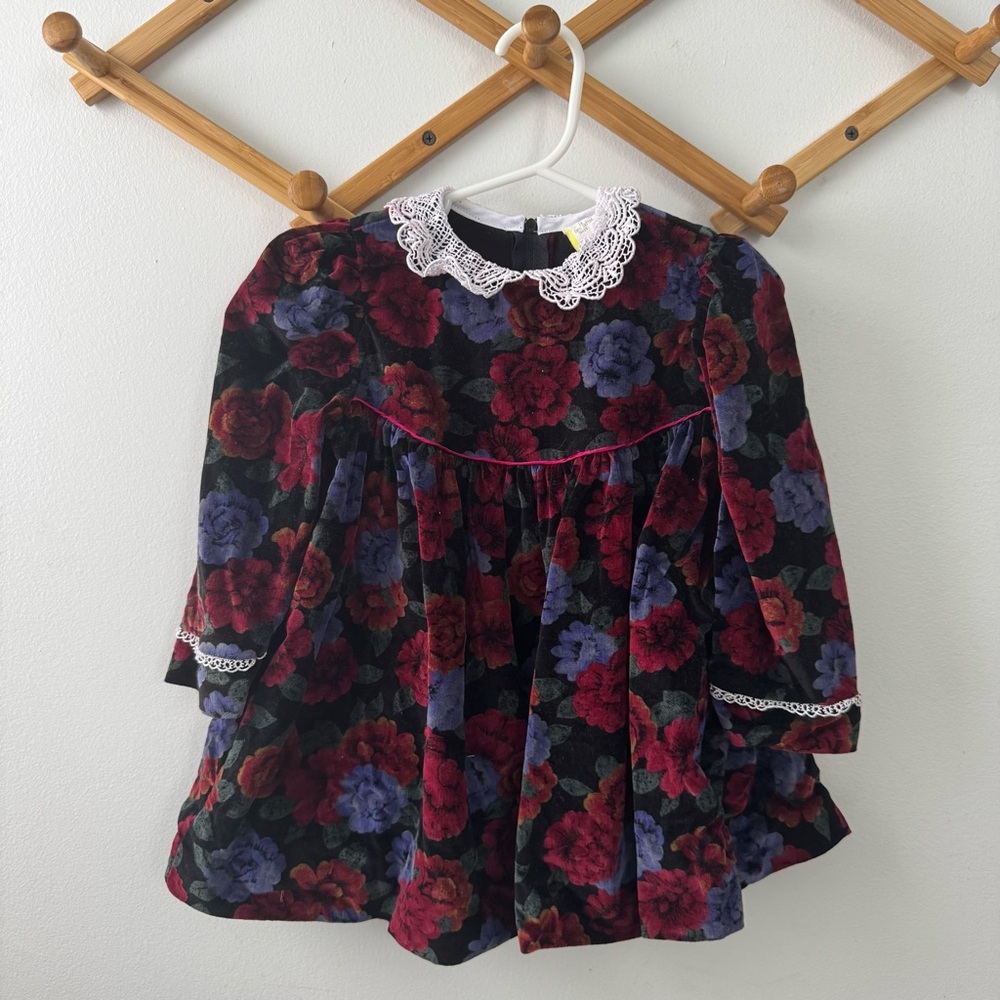 Vintage floral dress 2
